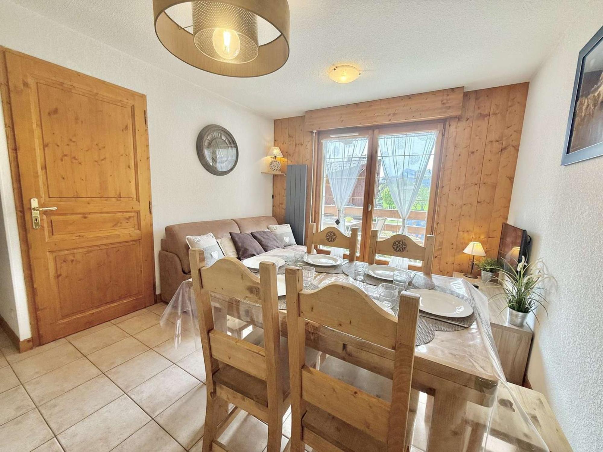 Appartement 2 Pieces Cabine A Praz-Sur-Arly - 6 Personnes Avec Parking - Fr-1-603-10 Eksteriør billede